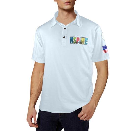 Light Blue Men's Polo Shirt