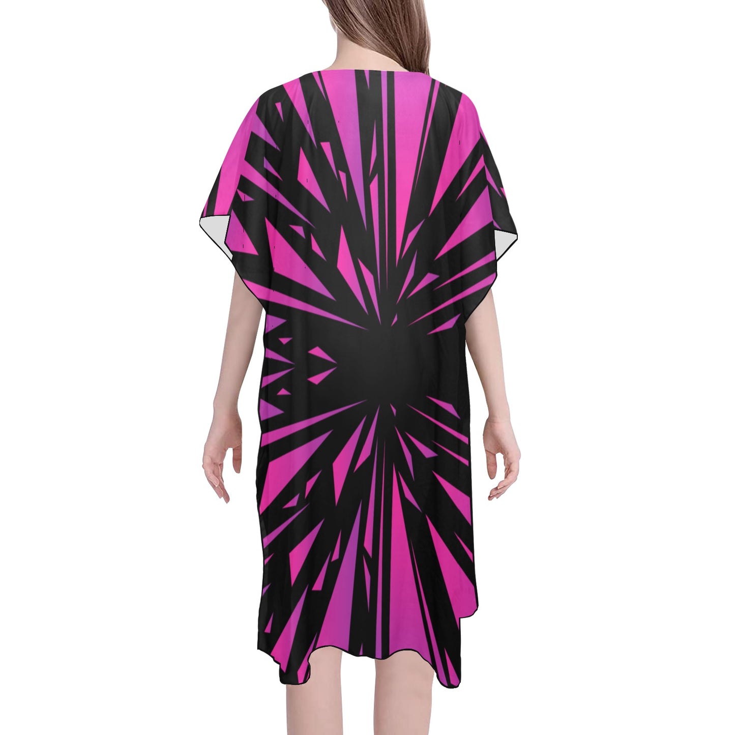 Black Plum Chiffon Cover Ups