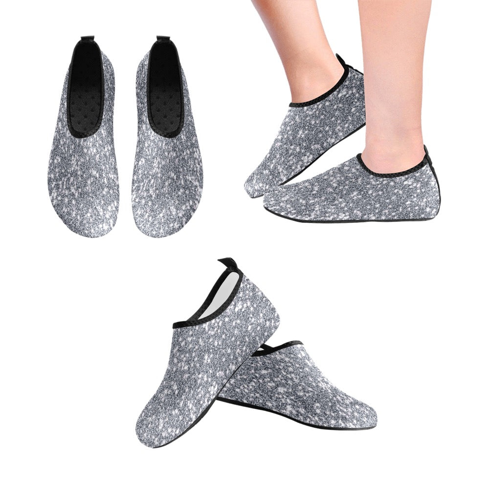 Gray Kids' Slip-On Water Shoes