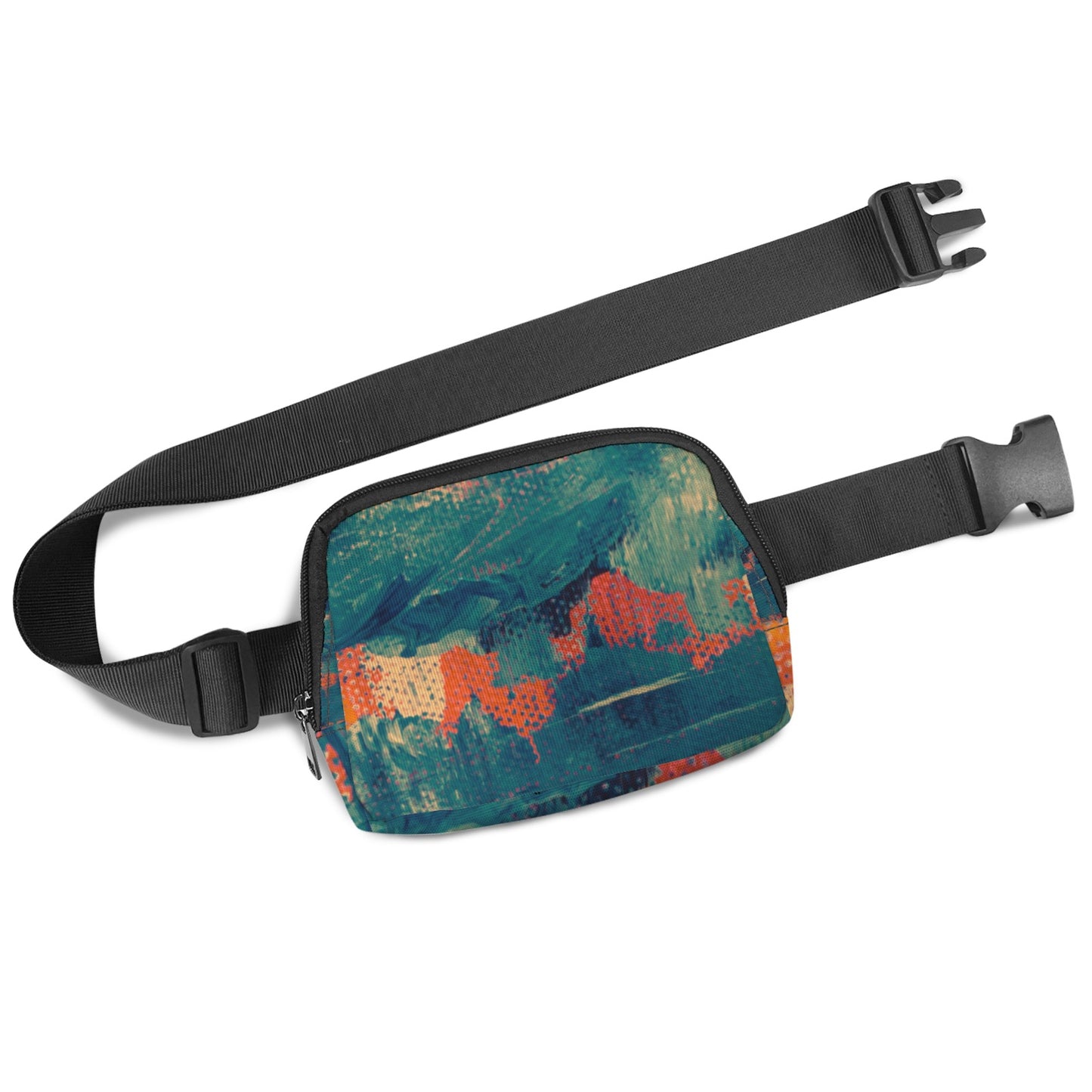 Fire Greenish Belt Bag-Small