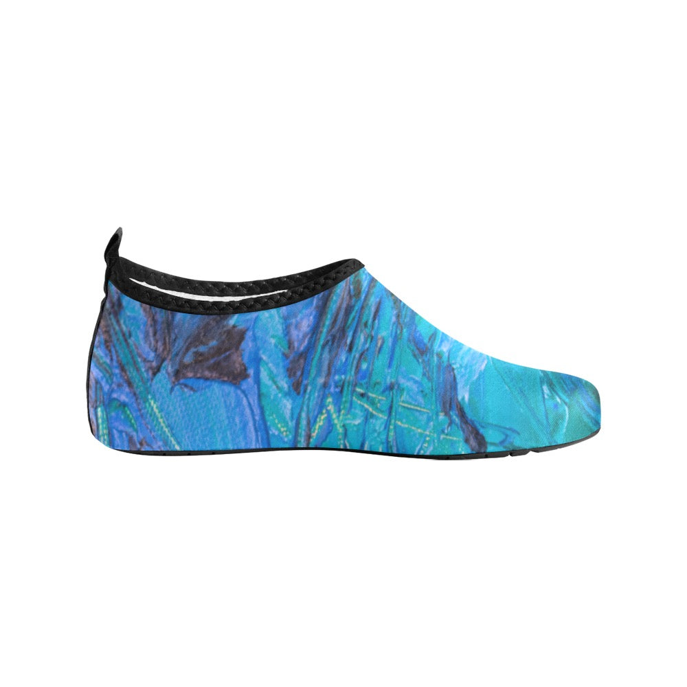 Blue Aqua Kids' Slip-On Water Shoes