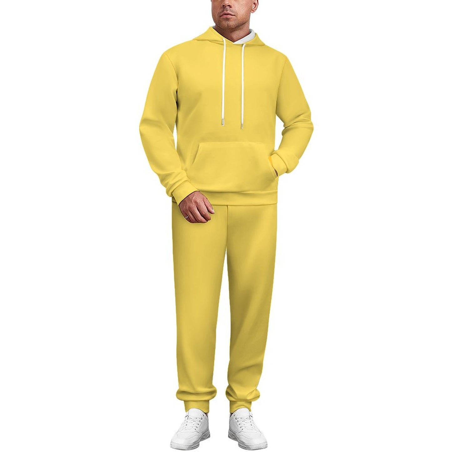 Yellow Adult Hoodie Set