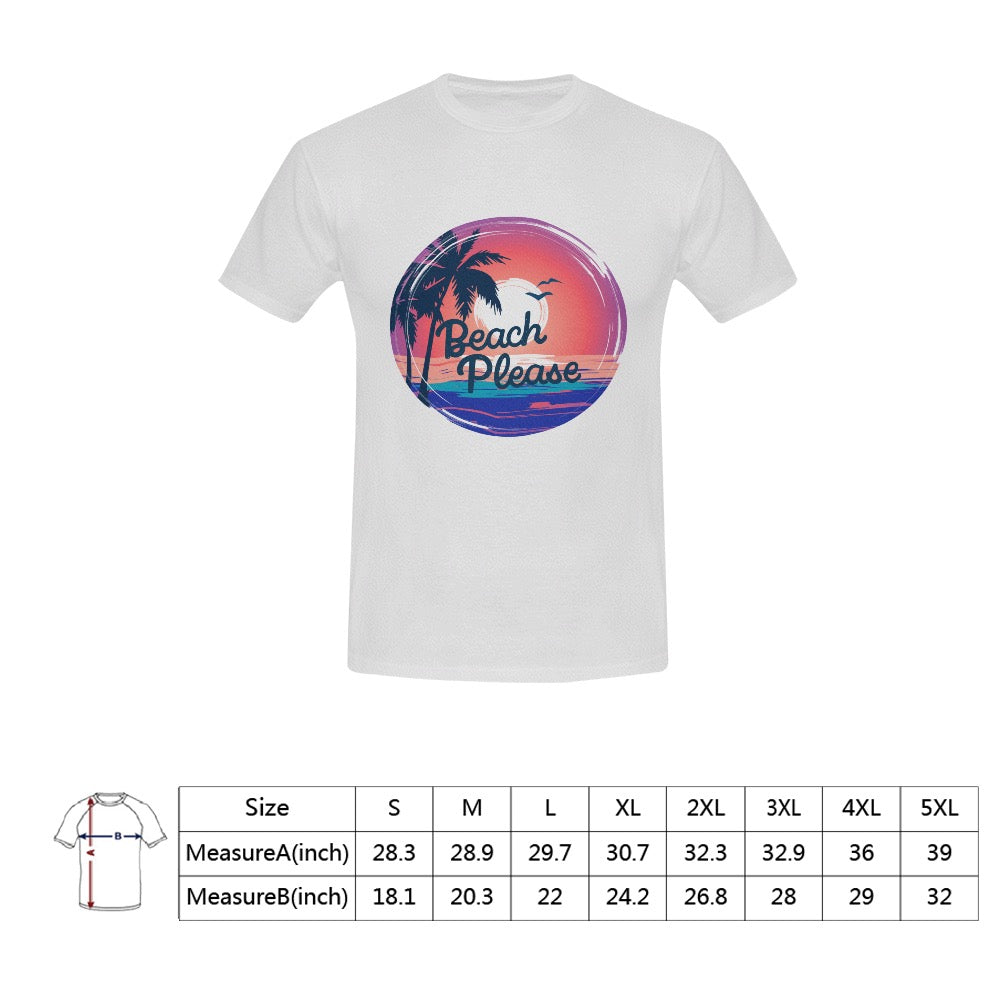 Beach Please Men's T-Shirt