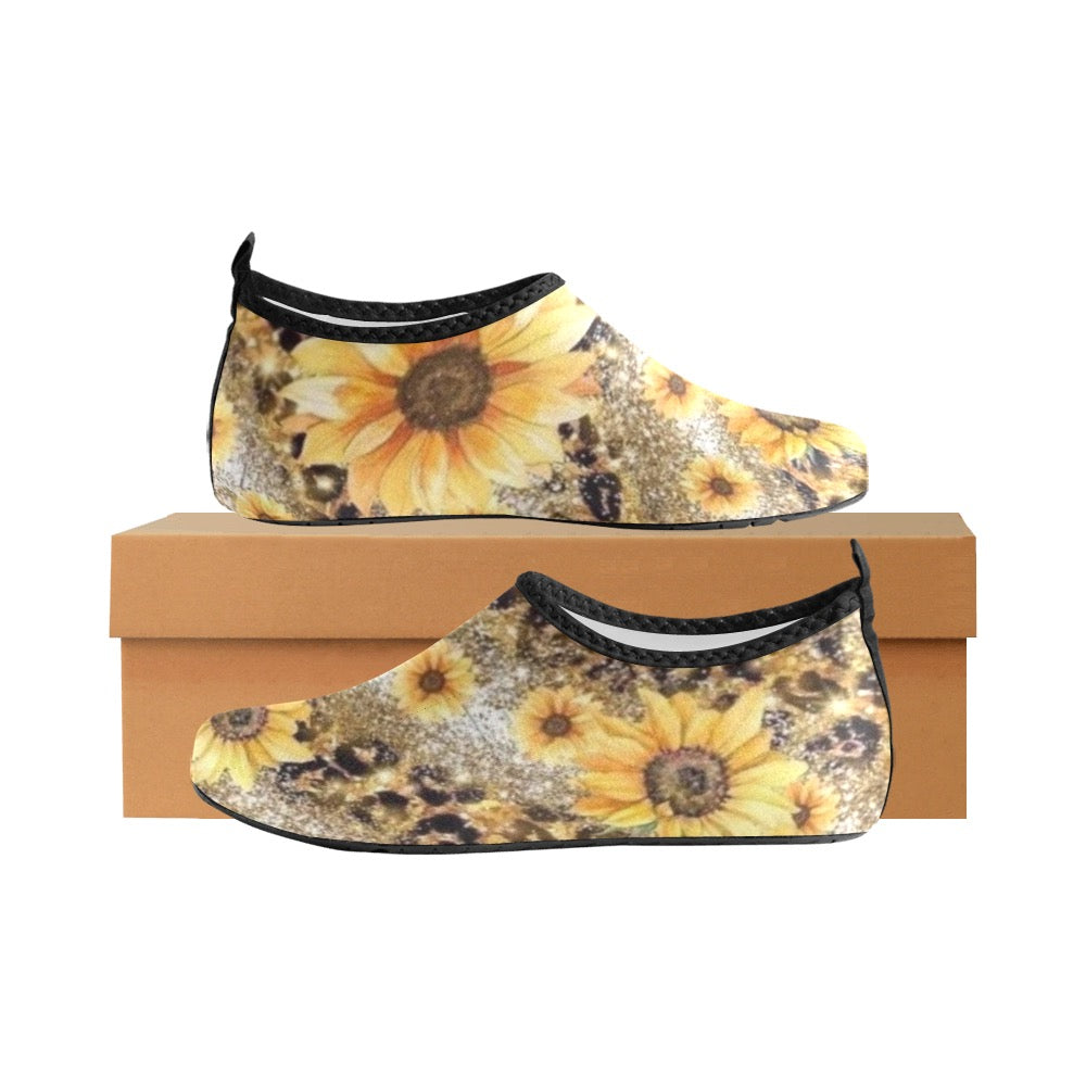 Sunflowers Kids' Slip-On Water Shoes