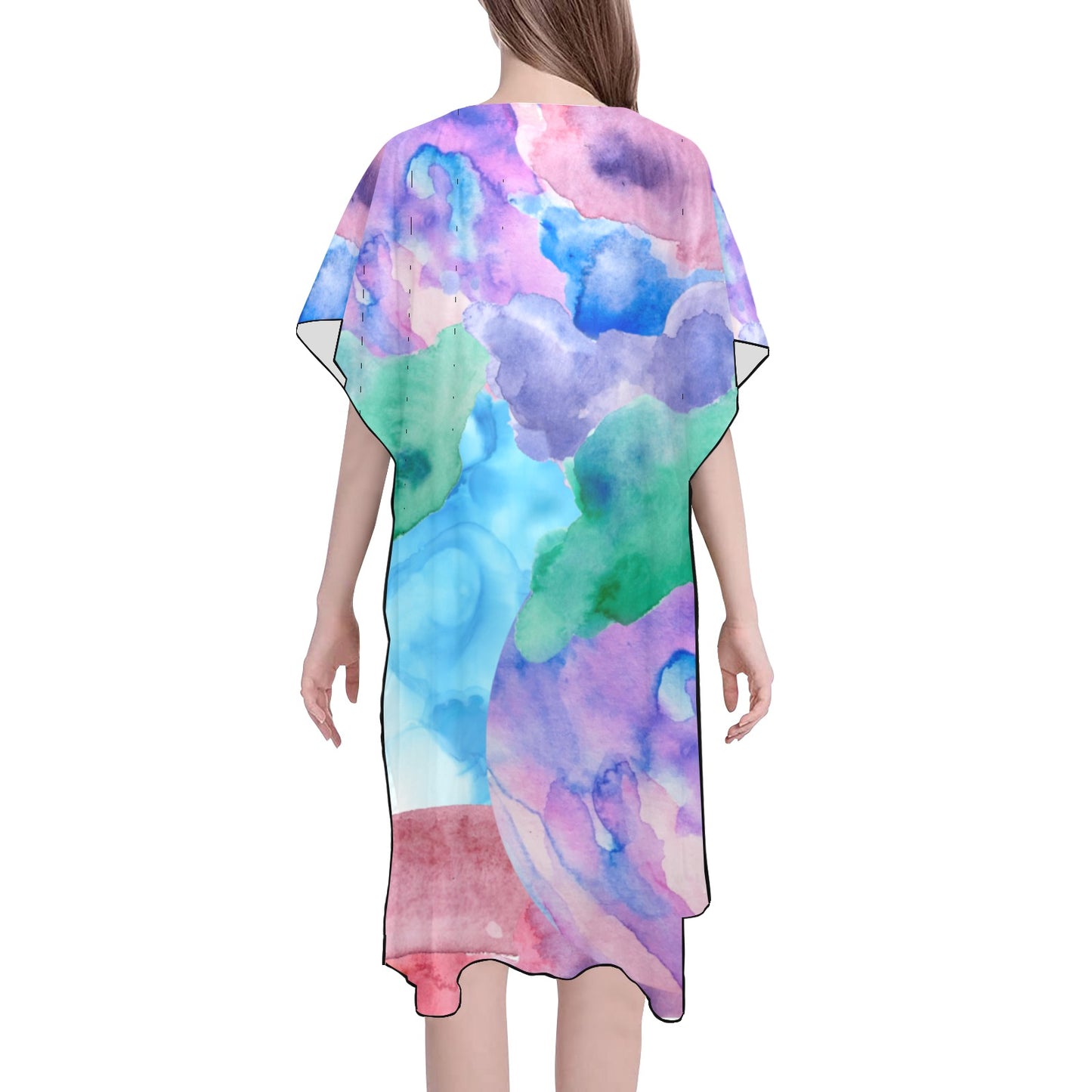 Water Color Chiffon Cover Ups