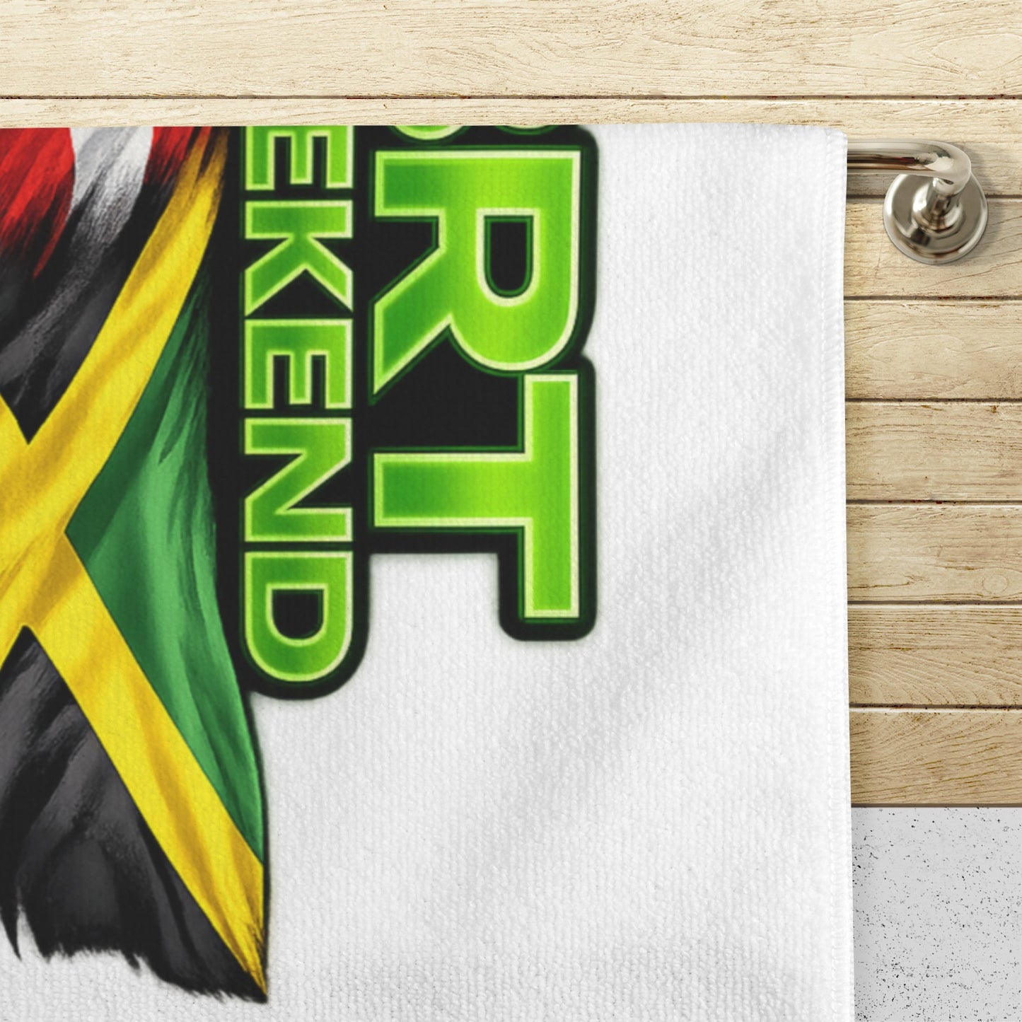 PR AND JAMAICA Towel