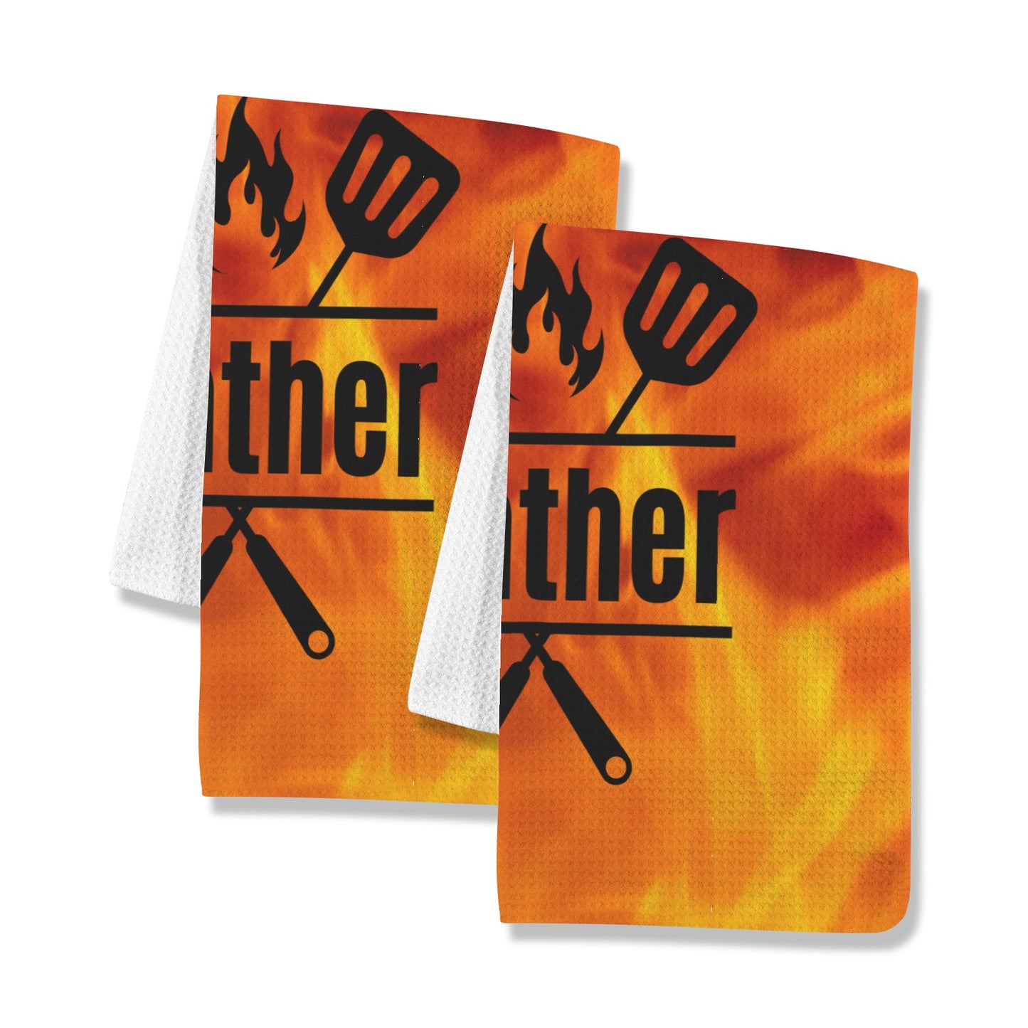 The Grill Father Kitchen Towel 40x60cm (One Side&2-Pack)