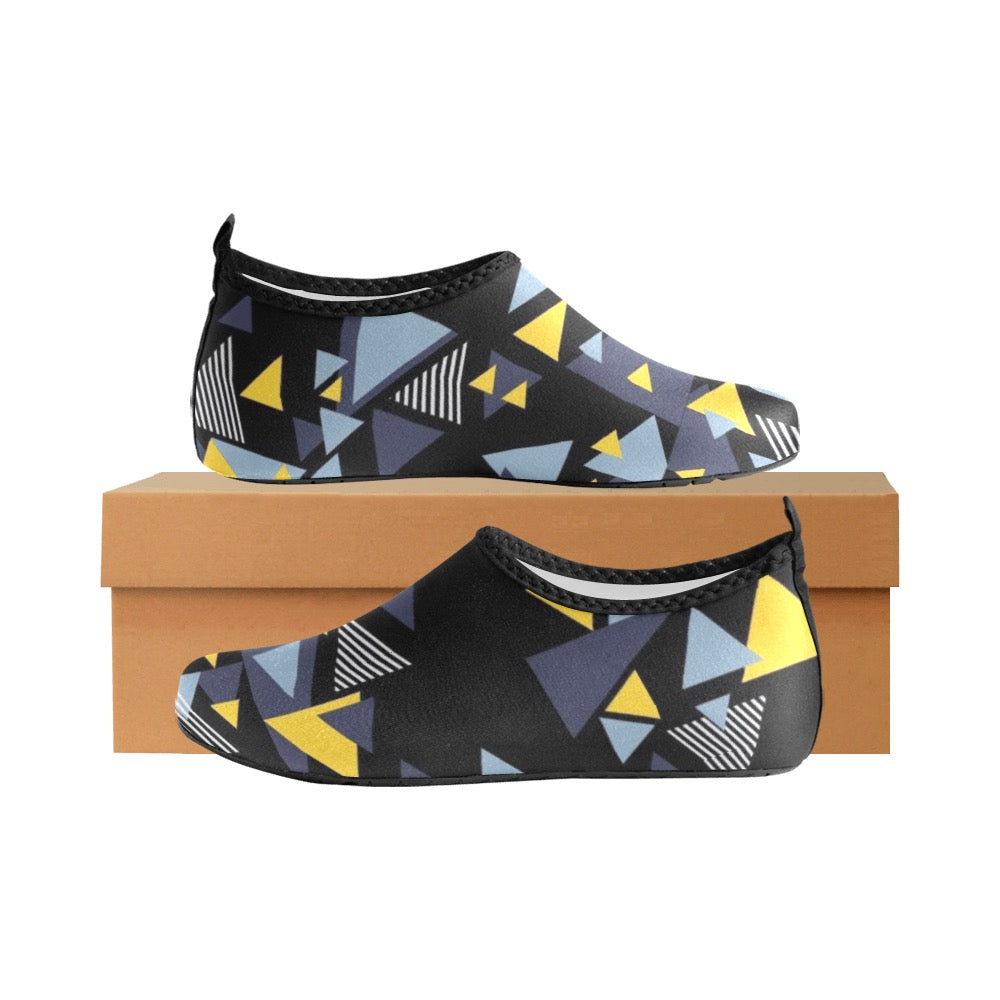 Triangle Angles Kids' Slip-On Water Shoes