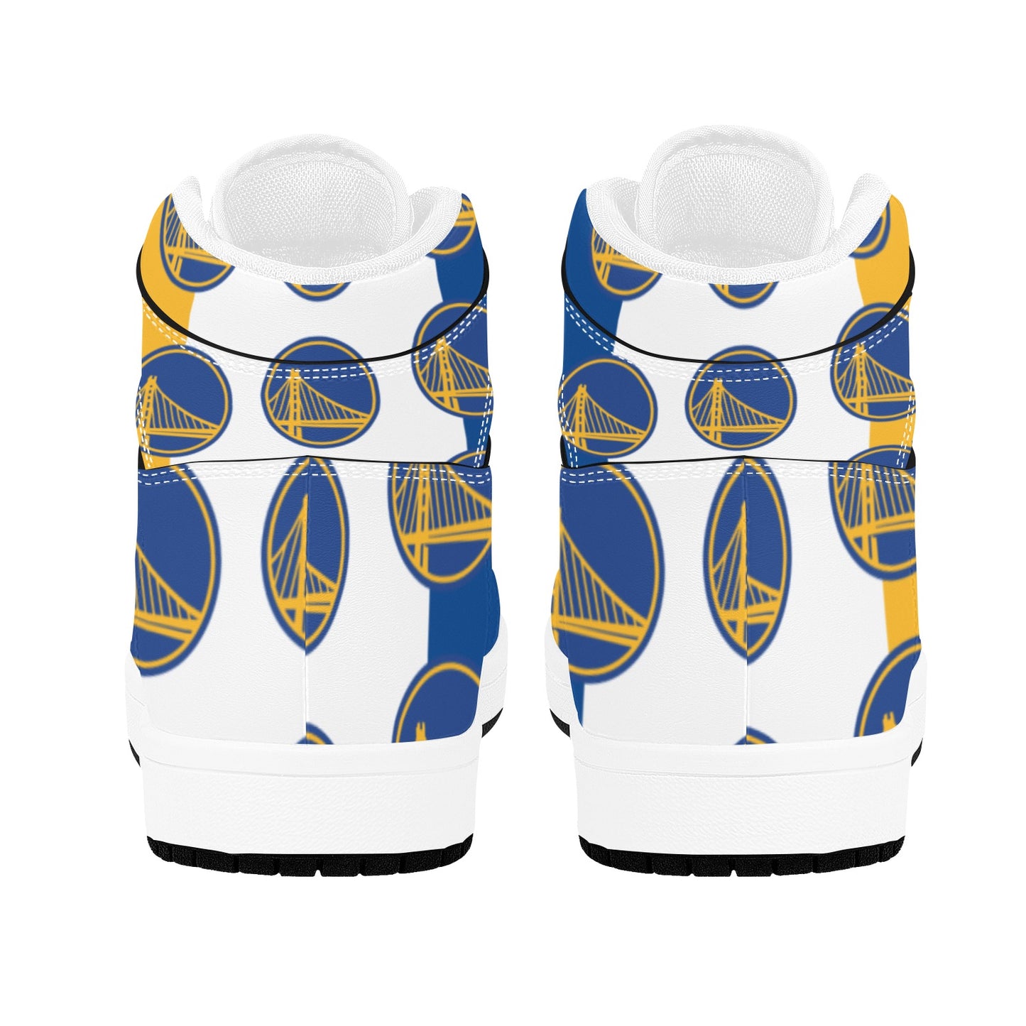 Golden State Warriors Men's High Top Sneakers