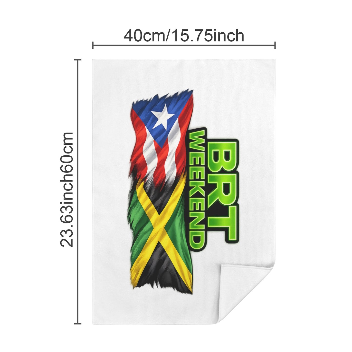 PR AND JAMAICA Towel
