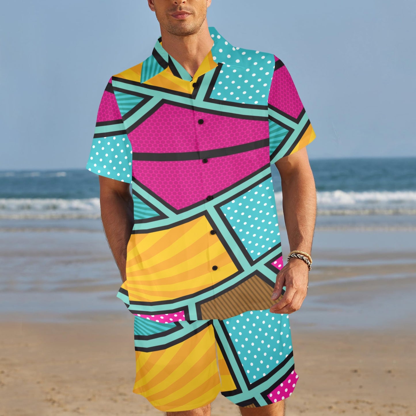 Geo Colorful Men's Outfit