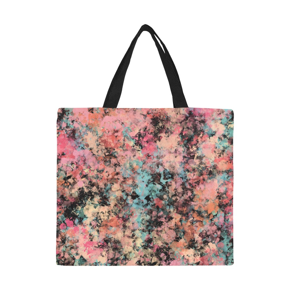 Peach Granite Tote Bag