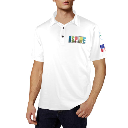 White Men's Polo Shirt