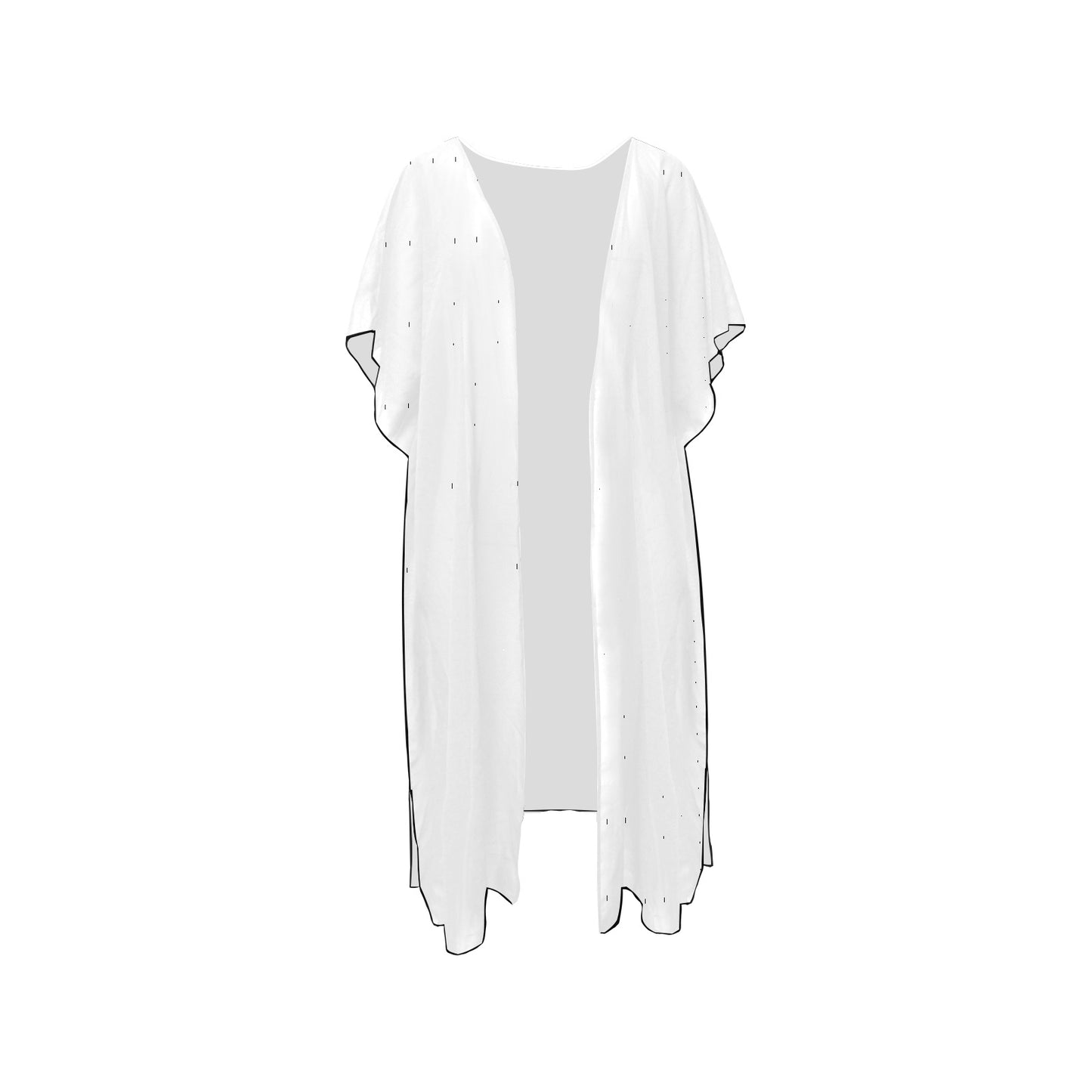 White Chiffon Cover Ups