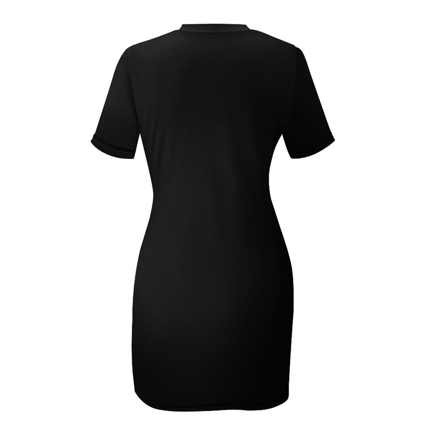 Black Short Sleeve Dress