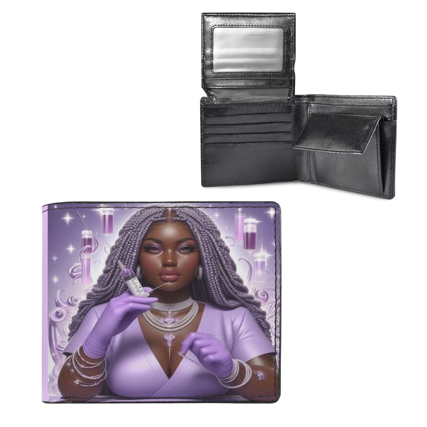 Phlebotomist Bifold Wallet with Multi Slots