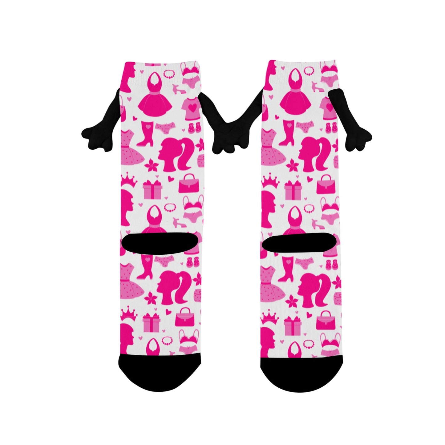 Barbie Holding Hands Socks for Kids