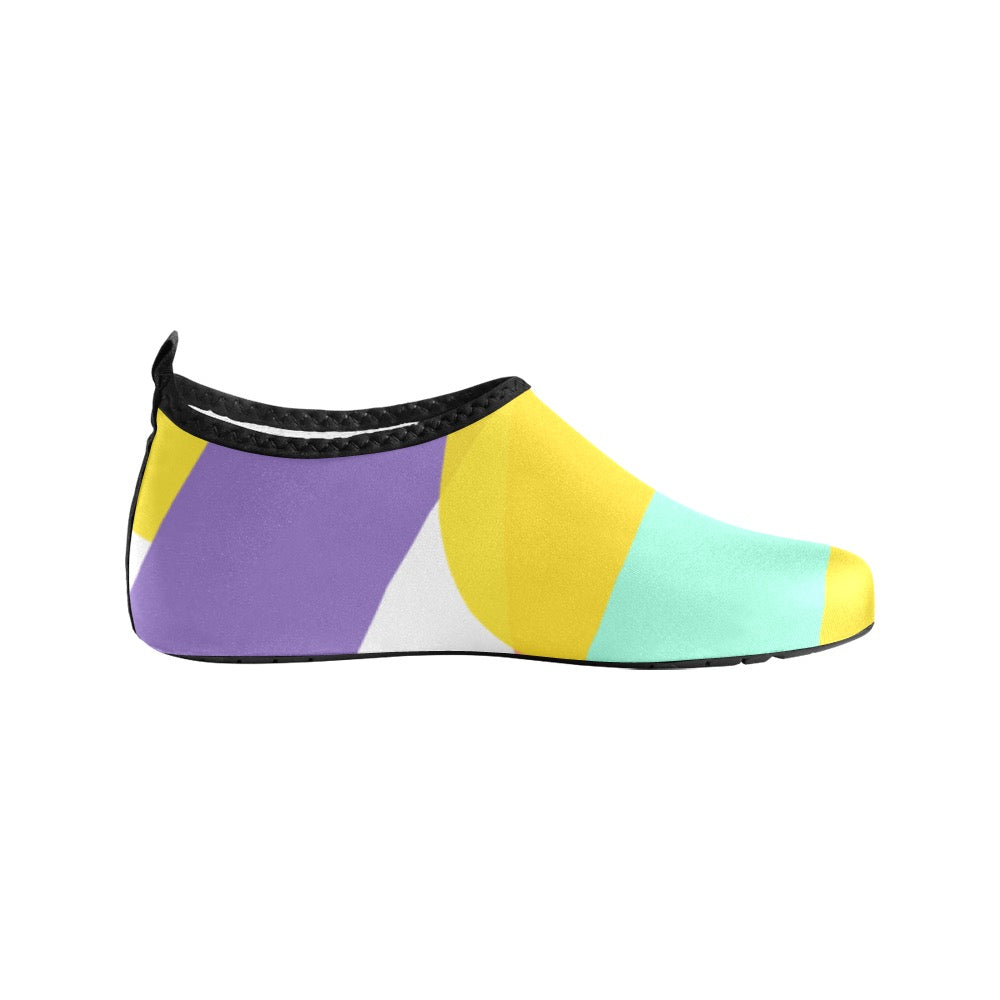 Colorful Circle Kids' Slip-On Water Shoes