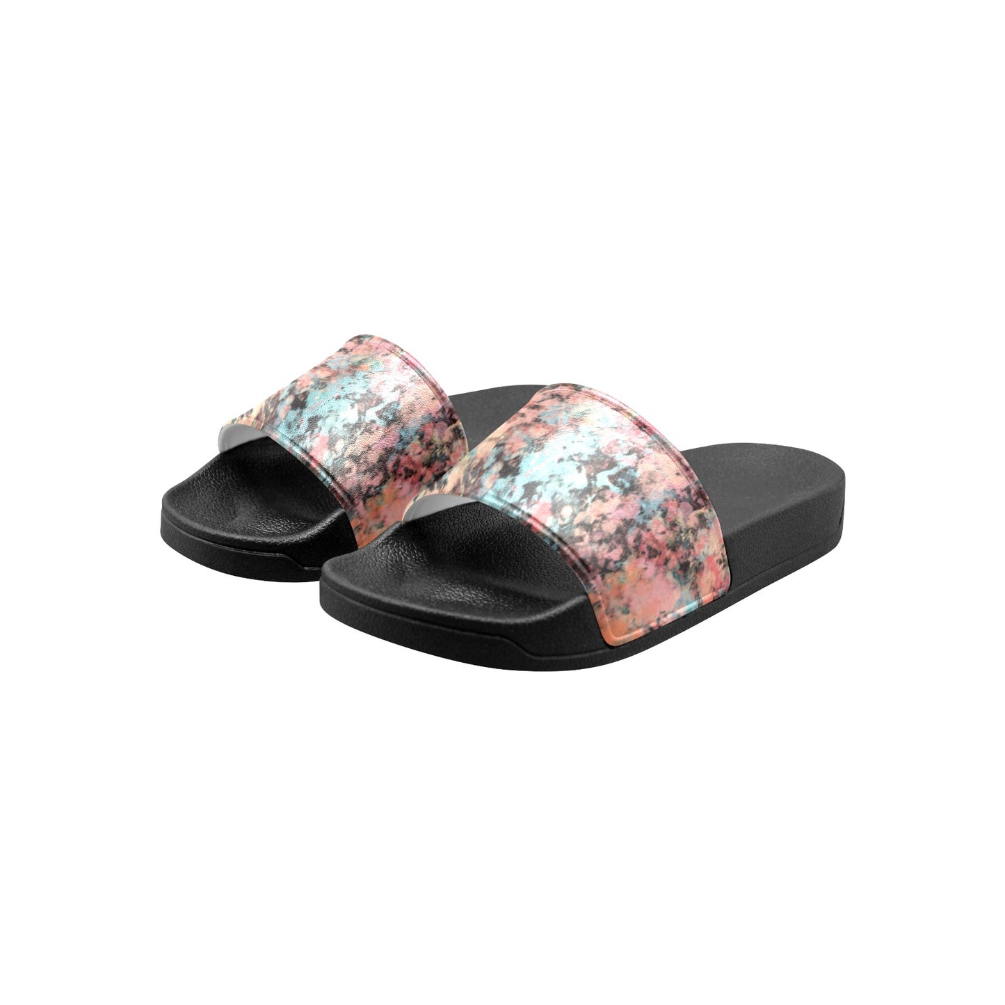 Peach Granite Kids' Slide Sandals