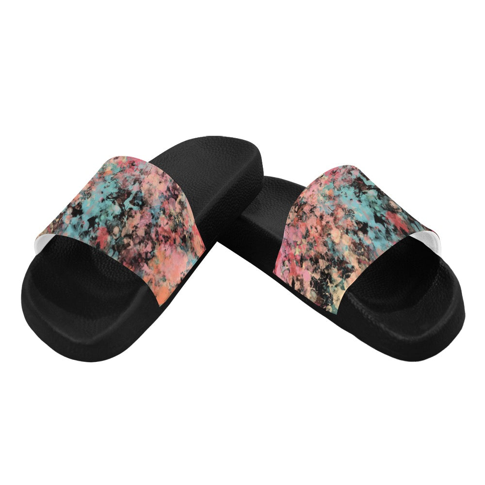 Peach Granite Men's Slide Sandals