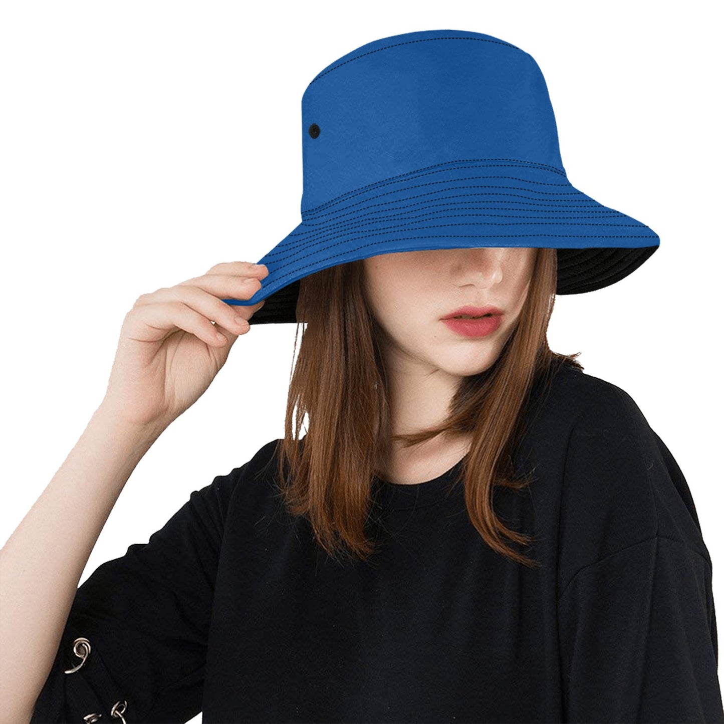 Royal Blue Unisex Summer Bucket Hat