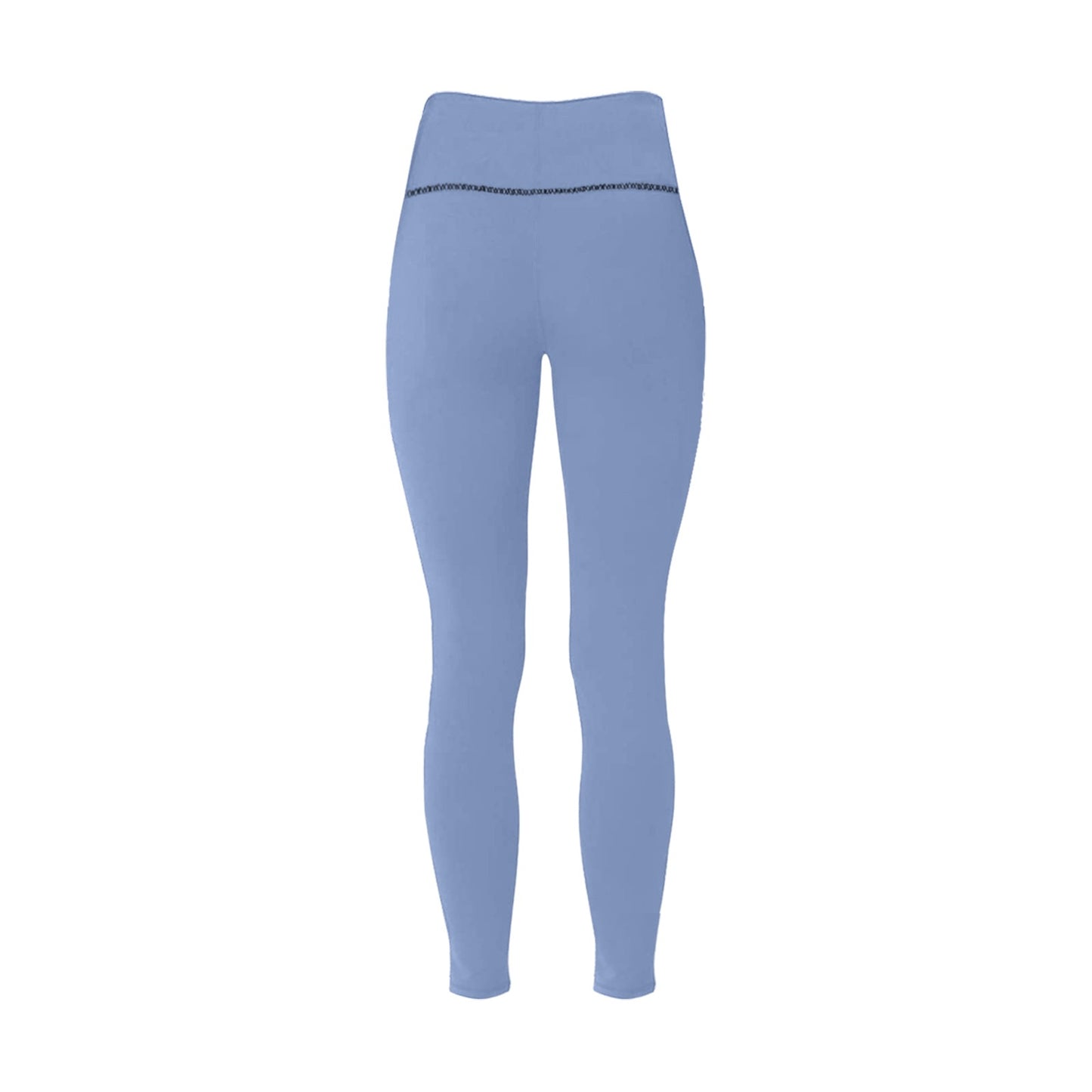 Powder Blue High-Waisted Leggings