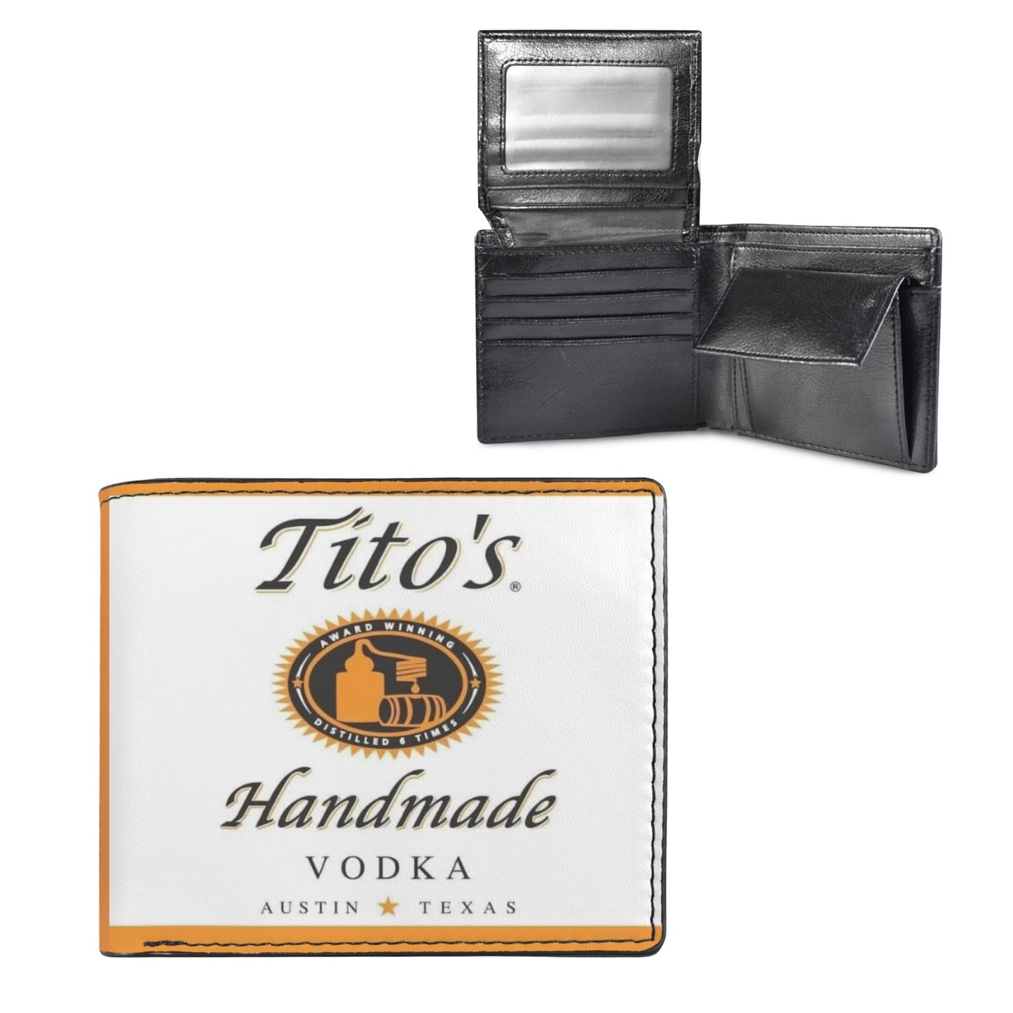 Tito’s Unisex Bifold Wallet with Multi Slots