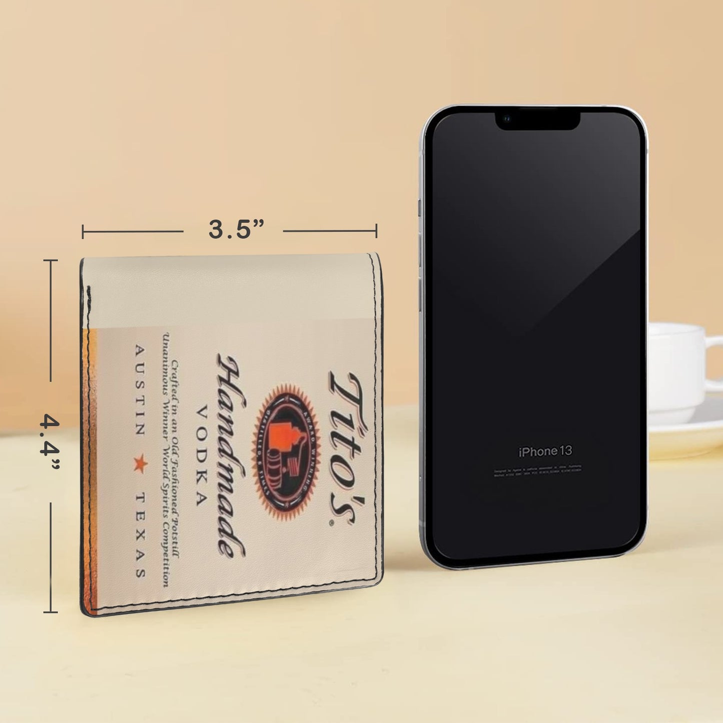 Tito’s Unisex Bifold Wallet with Multi Slots