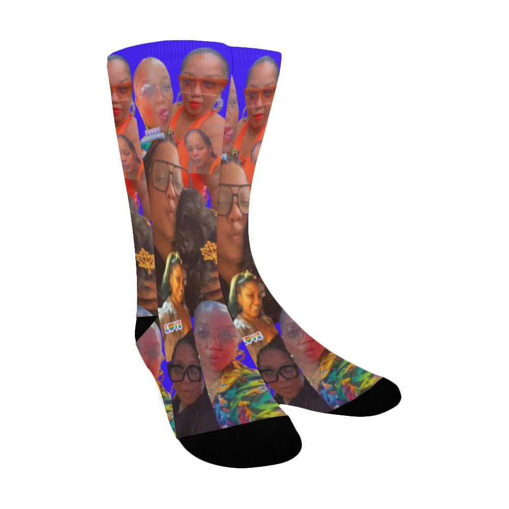 Picture Women's Custom Socks