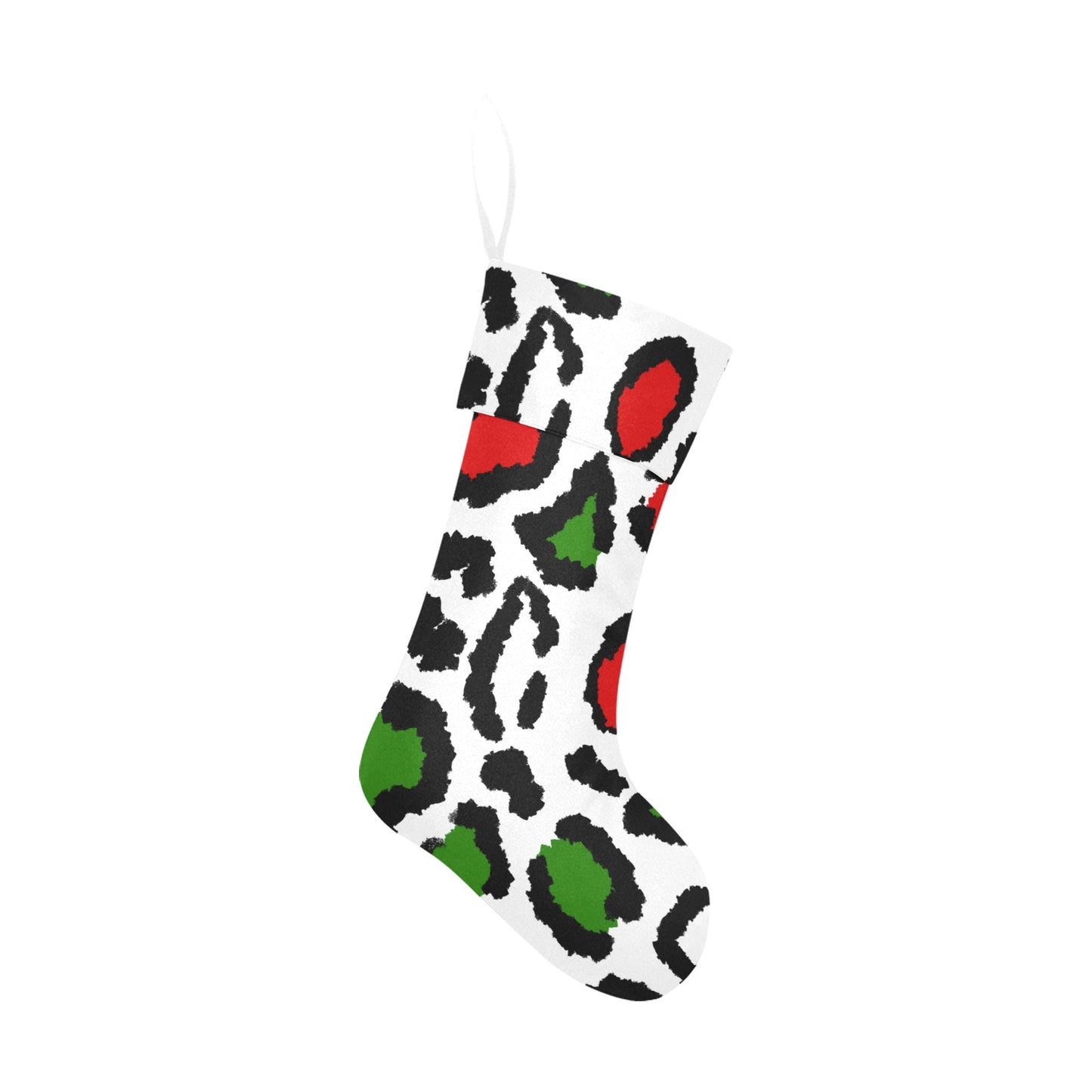 Christmas Cheetah Christmas Stocking