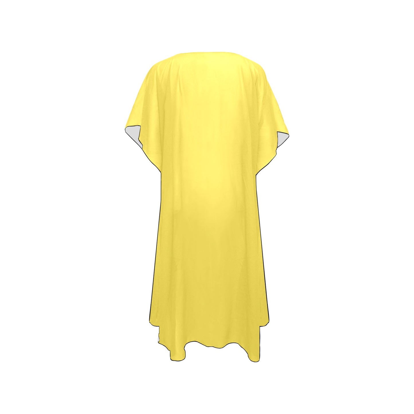 Yellow Chiffon Cover Ups