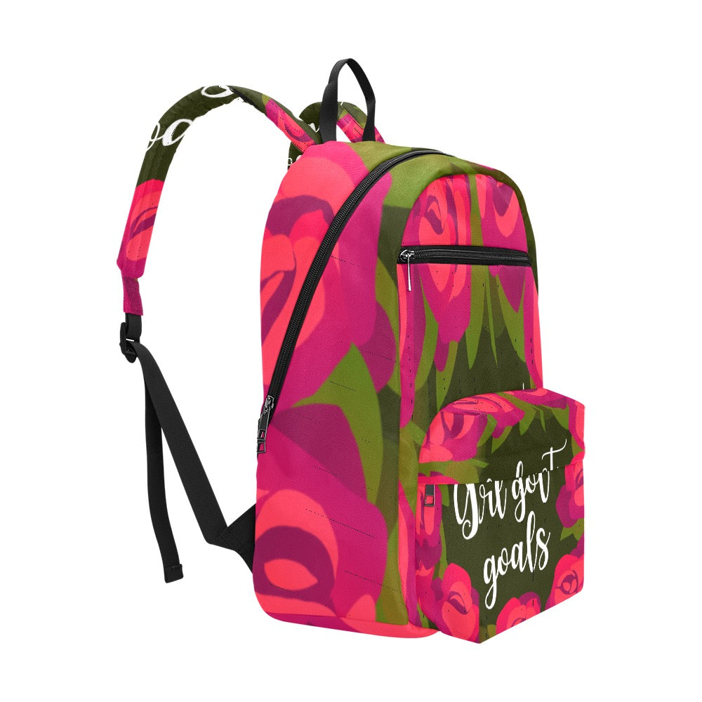 Girl got goals Large Capacity Travel Backpack