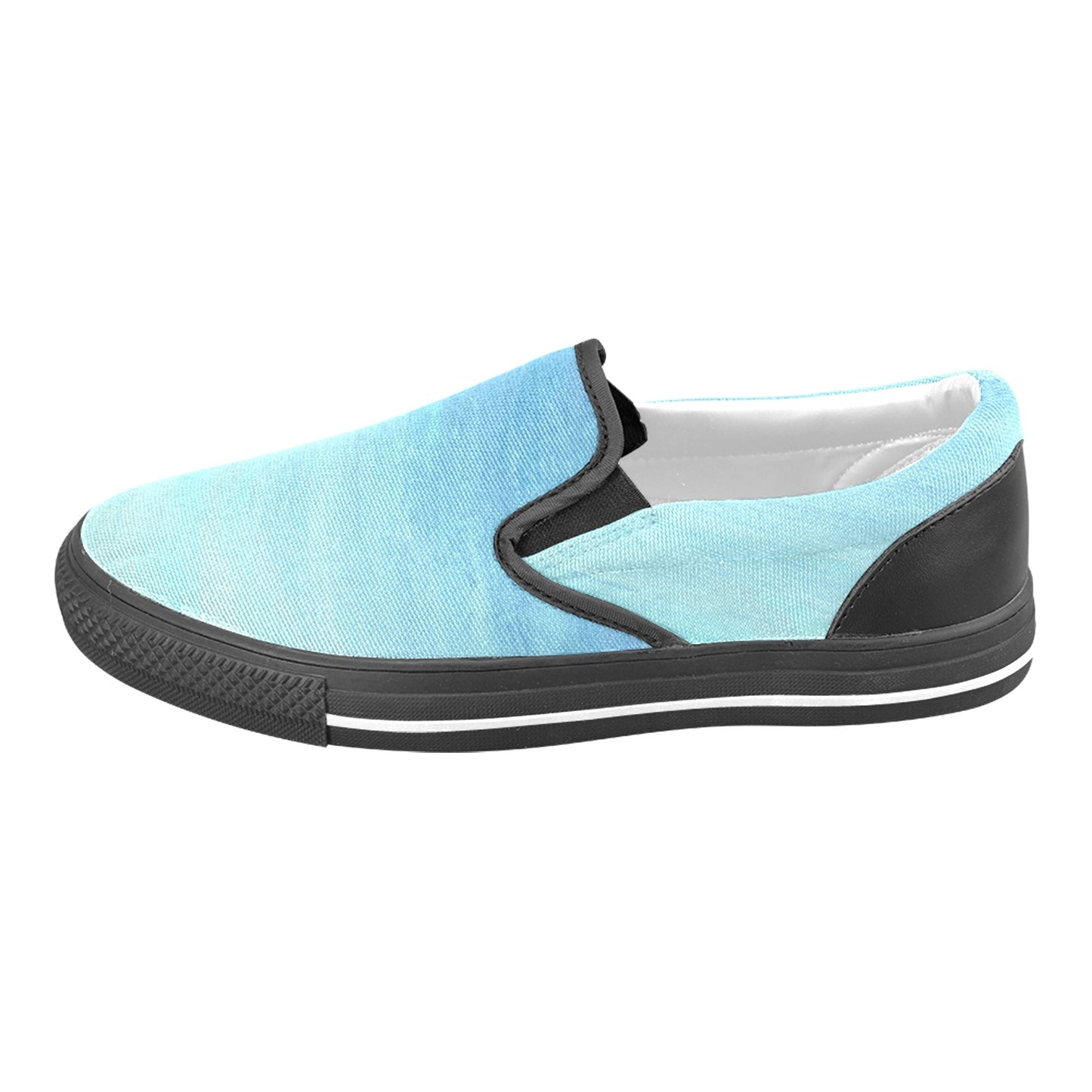 Blue skies Women's Slip-on Shoes