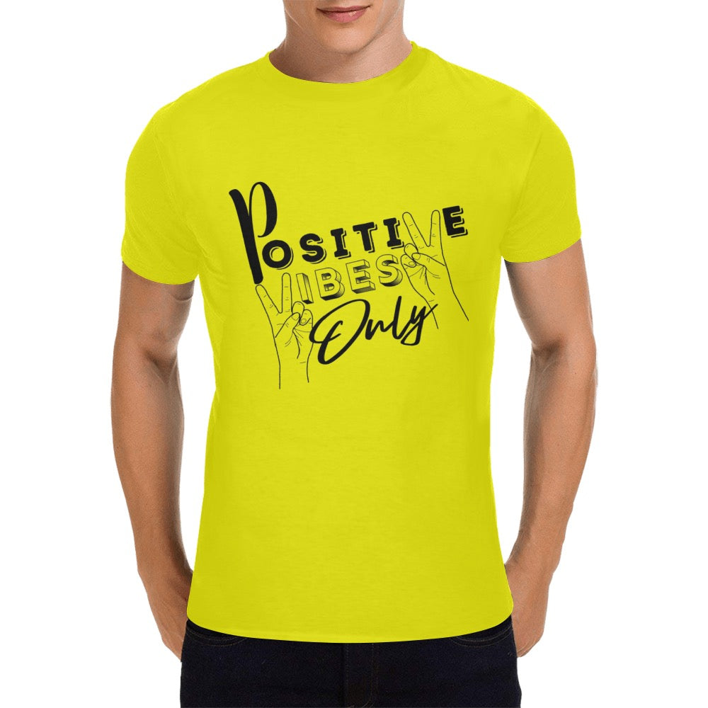 Positive Vibes Only Men's T-Shirt