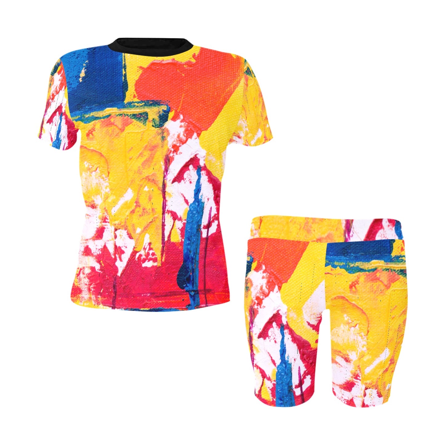 Mural Women's Short Set