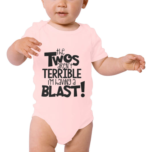 Terrible Two's Baby Onesie