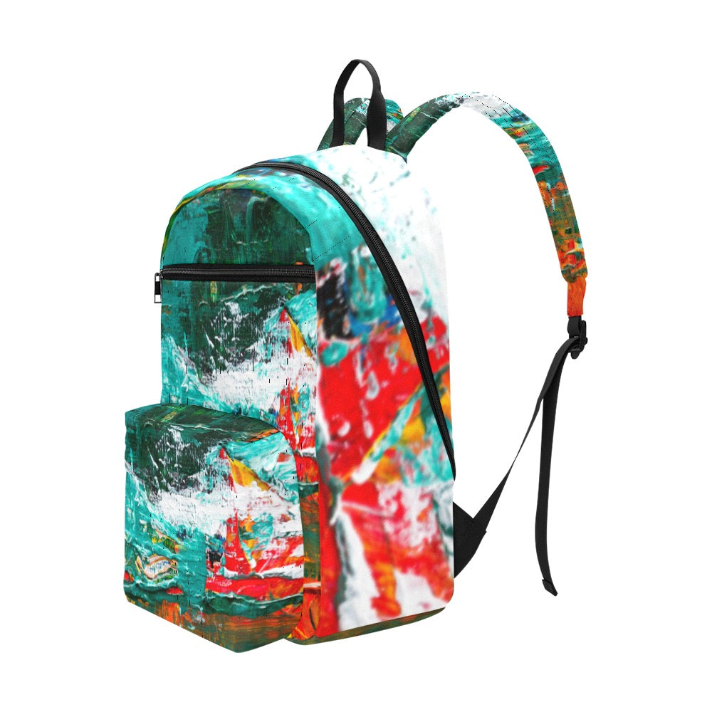 Painting Large Capacity Travel Backpack