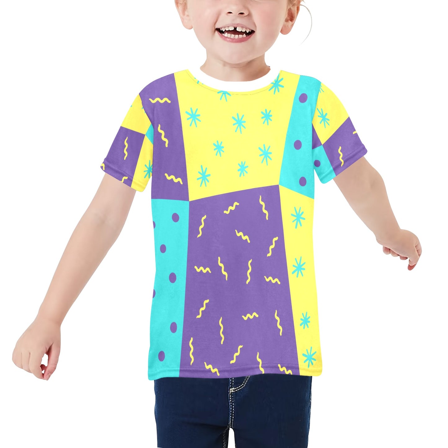 Purple Party Unisex T-Shirt- Kids