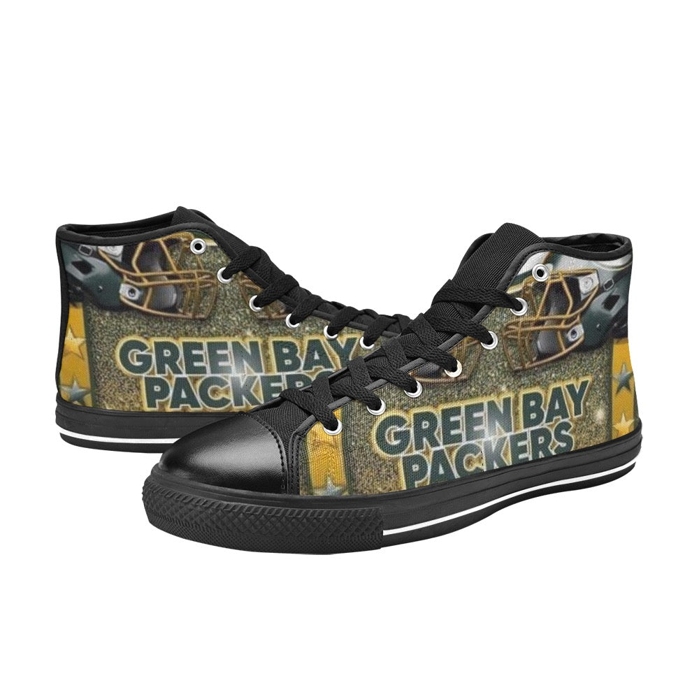 Green Bay Men's High Top Shoes