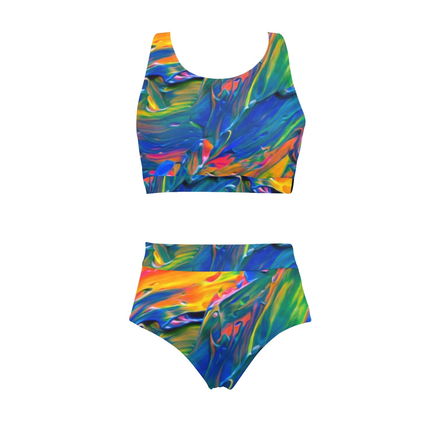 Masterpiece Crop Top Bikini Set