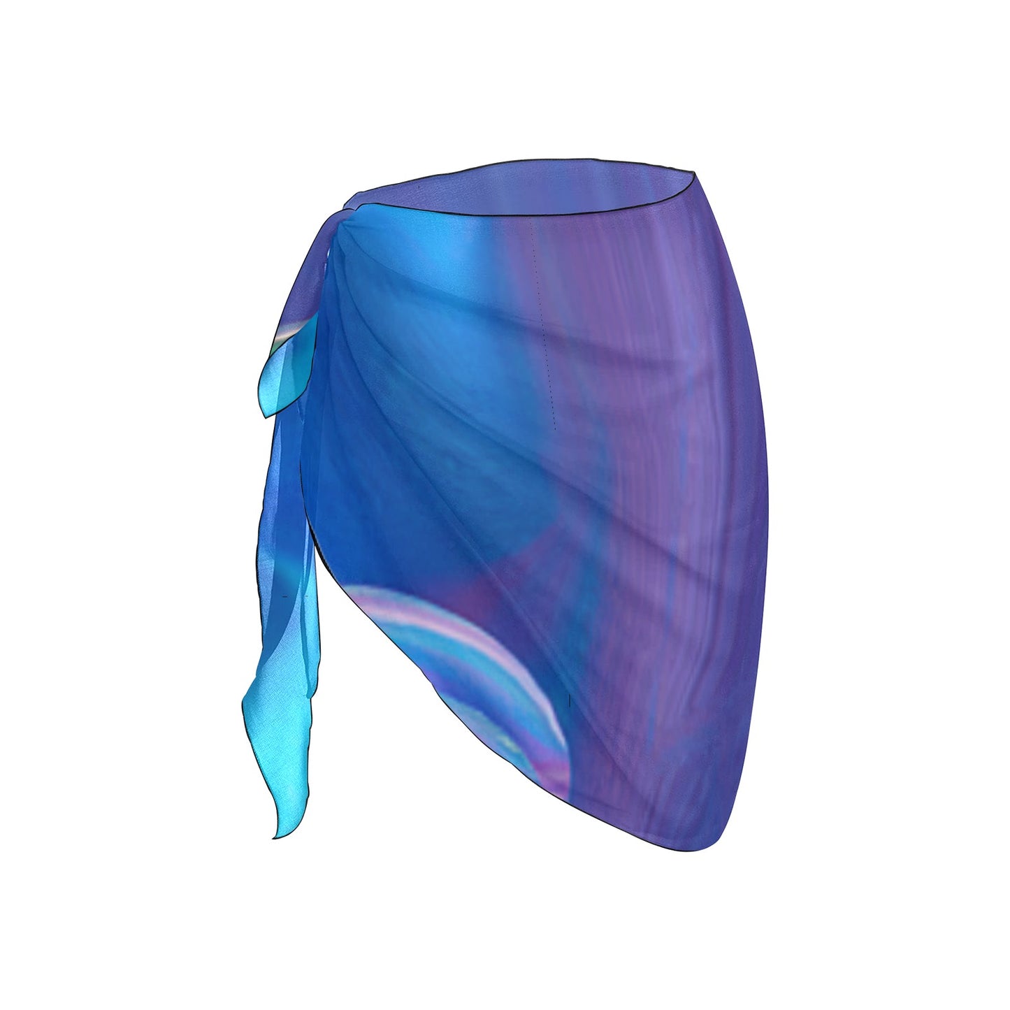 Blue Aura Beach Sarong Wrap