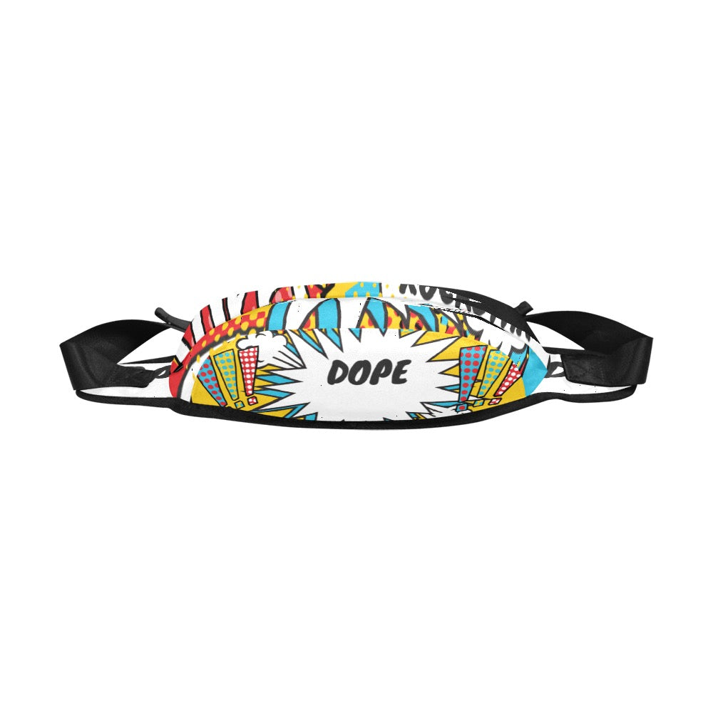 Comic Words Fanny Pack/Large