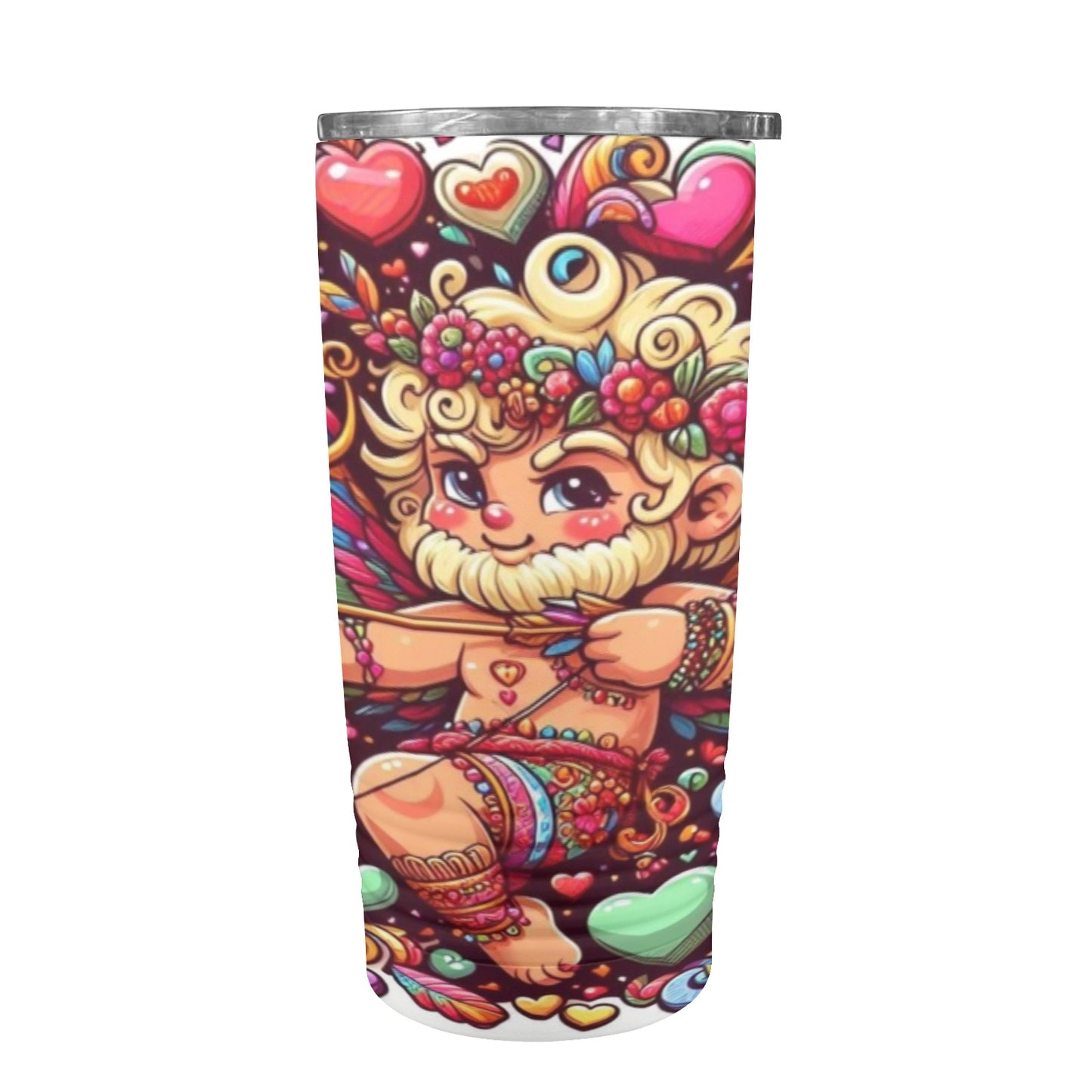 Cupid Love Valentine’s Day 20oz Insulated Stainless Steel Mobile Tumbler