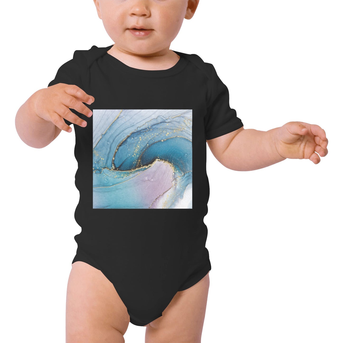 Blue Marble Baby Onesie