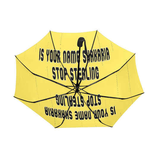 Is Your Name, Stop Stealing Anti-UV Auto-Foldable Umbrella