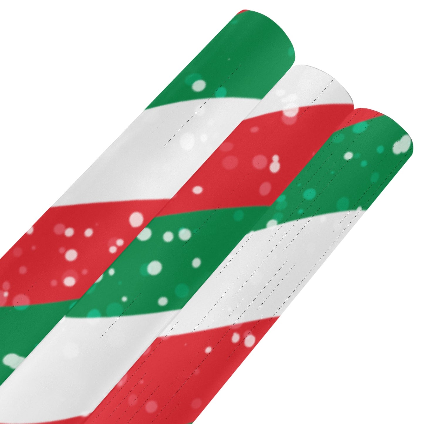 Candy Cane Lane Gift Wrapping Paper 58"x 23" (3 Rolls)