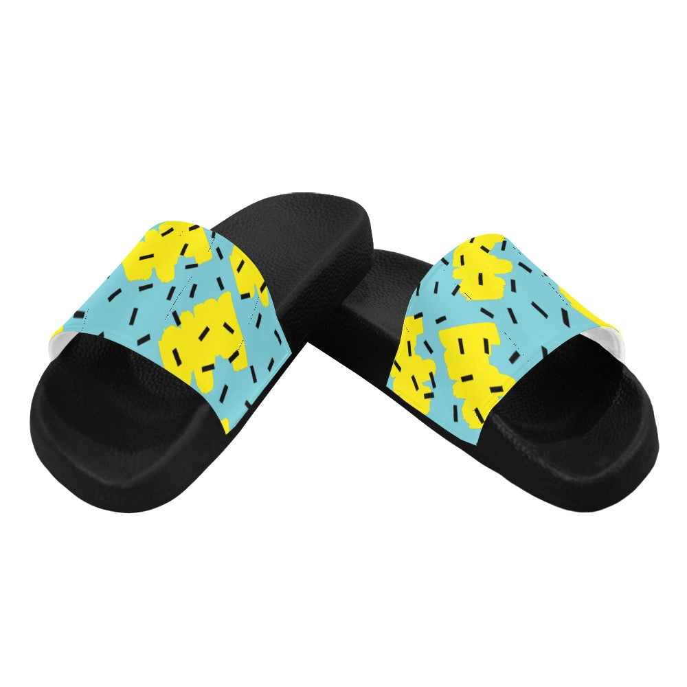 Turq-Limon Men's Slides