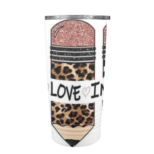 Teach, Love, Inspire 20oz Insulated Stainless Steel Mobile Tumbler