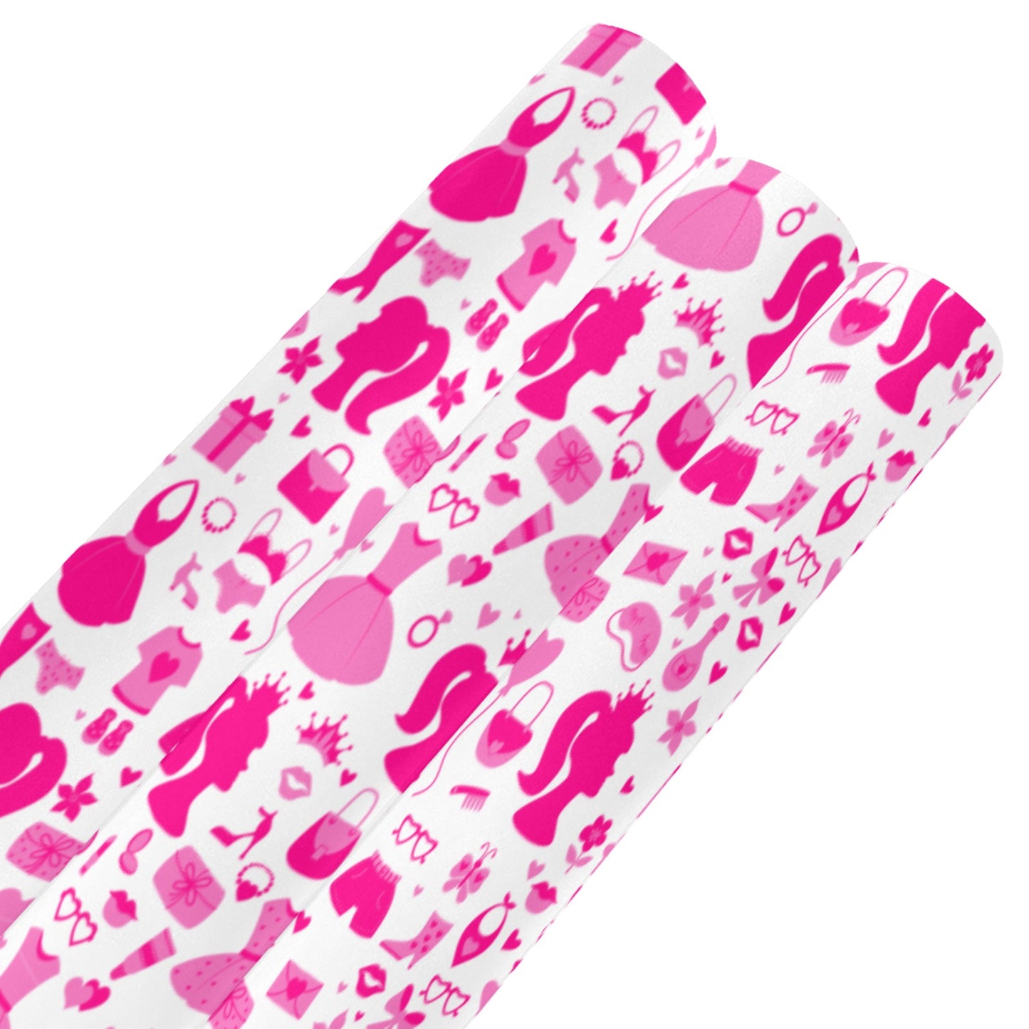 Barbie Gift Wrapping Paper 58"x 23" (3 Rolls)