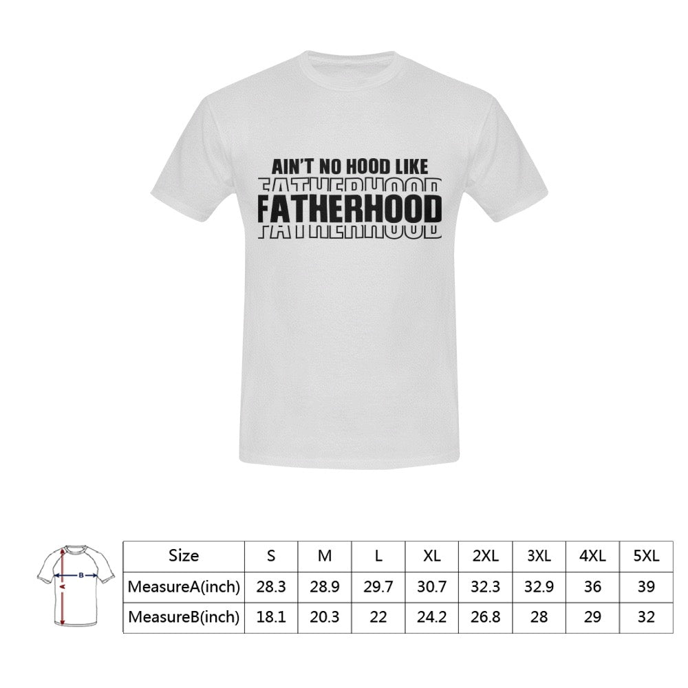 Ain’t No Hood Like Fatherhood Men's T-Shirt